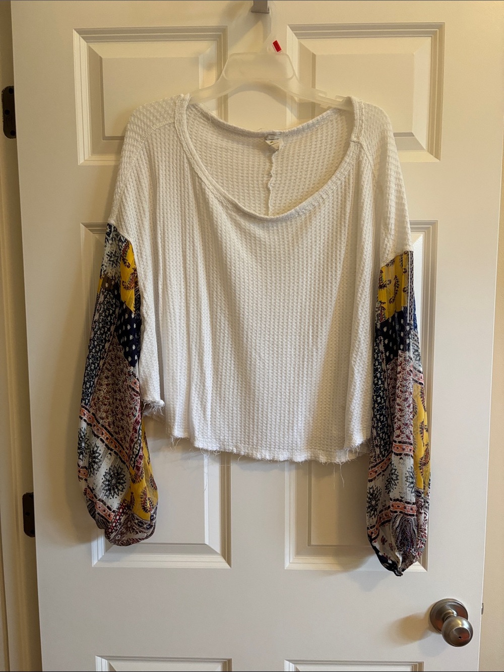 Long Sleeve Patterned Sleeves